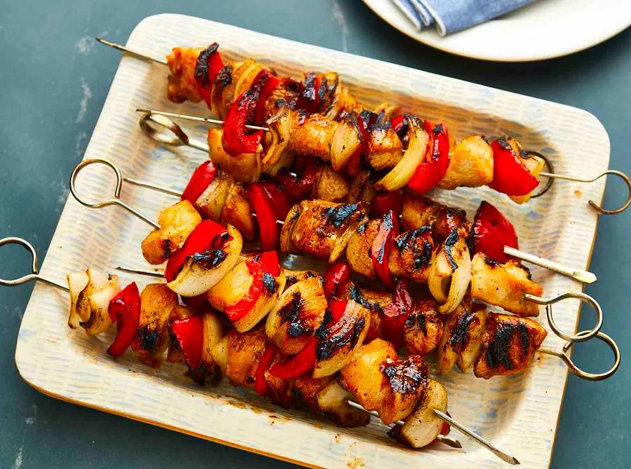 Delicious Honey-Glazed Chicken Skewers