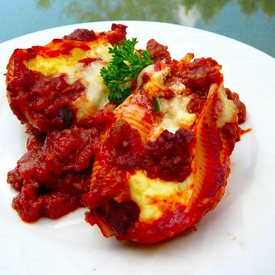 Stuffed Lasagna Shells