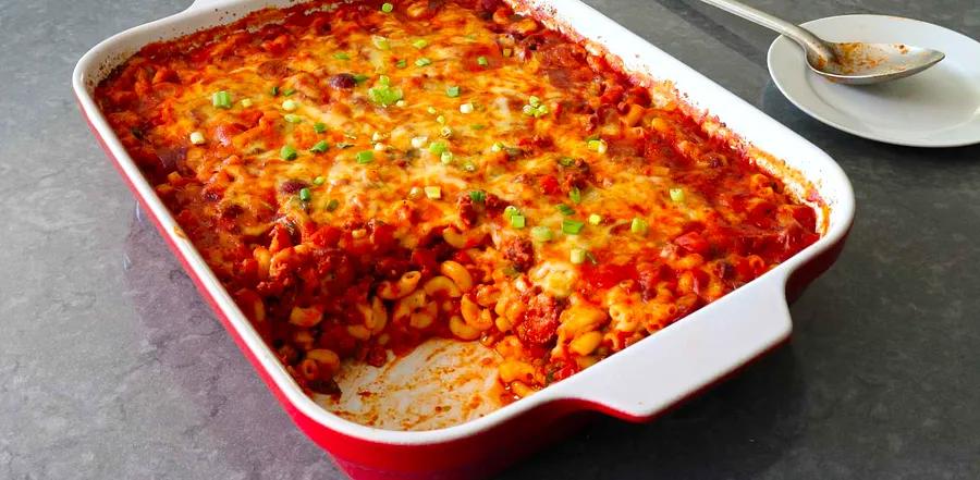 Chili Dog Mac 'n' Cheese