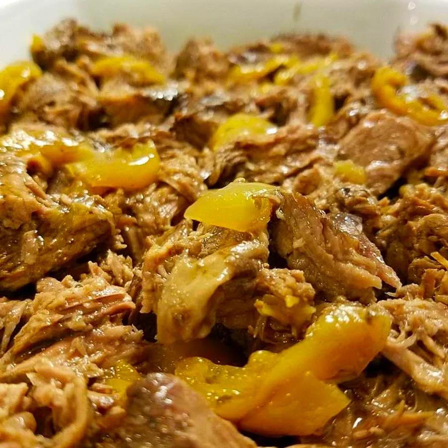 Slow Cooker Mississippi Pot Roast