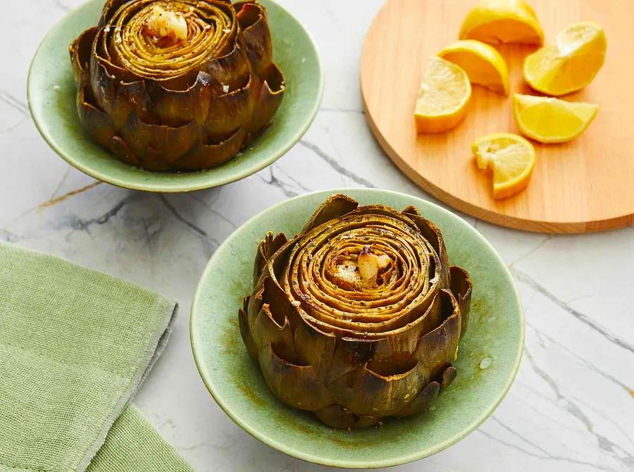 Roasted Artichokes Made Easy