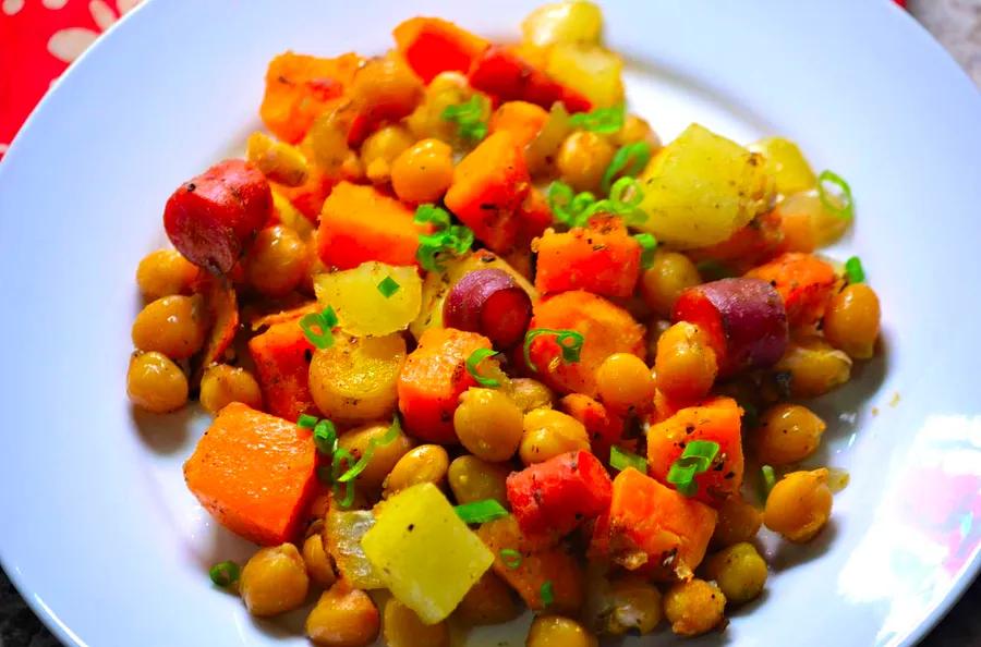 Chickpea and Vegetable Sheet Pan Roast