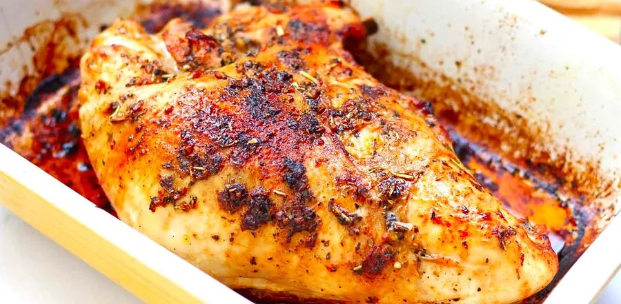 Perfectly Roasted Turkey Breast in the Oven