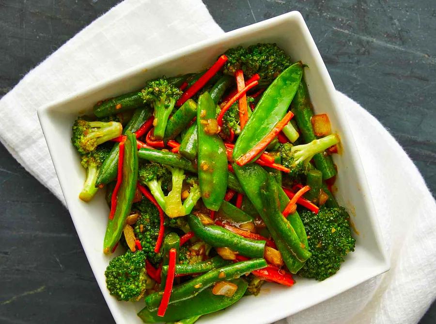 Ginger Vegetable Stir-Fry