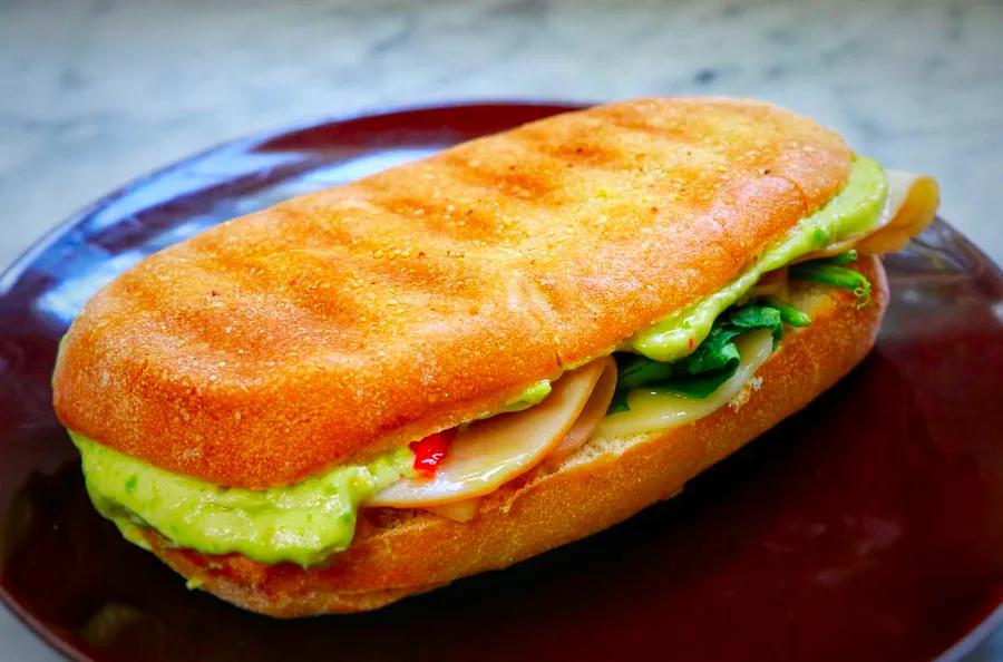 Smoked Turkey and Avocado Panini