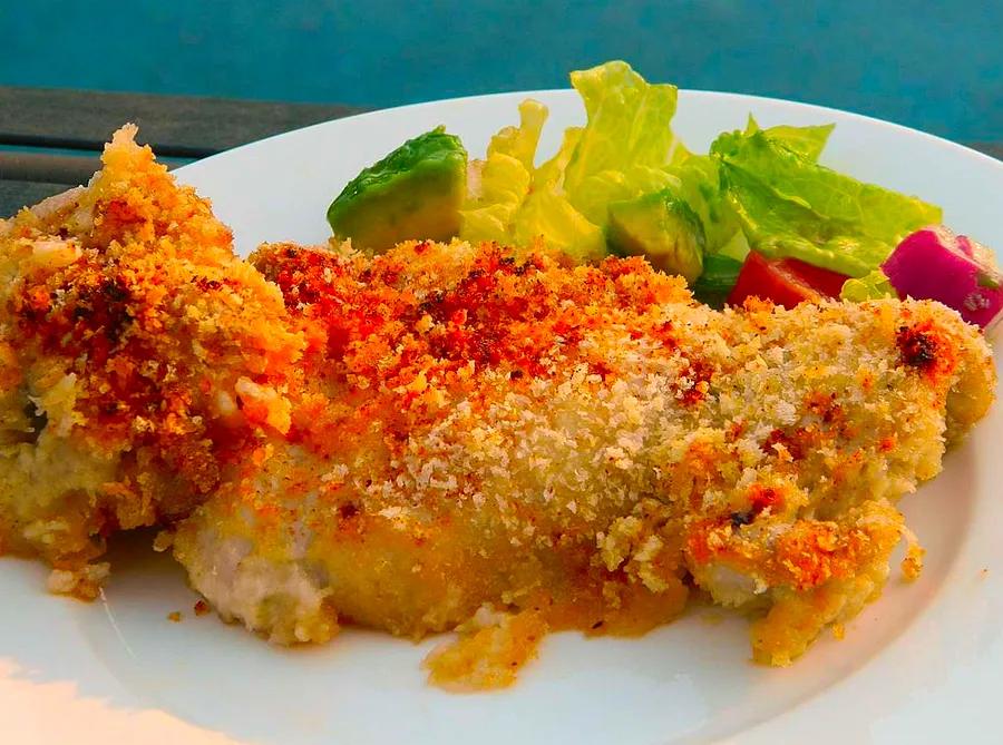 Crispy Paprika Panko Chicken Thighs