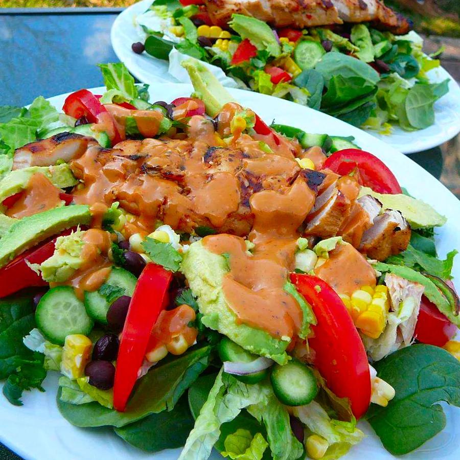 Amy's Grilled BBQ Chicken Salad