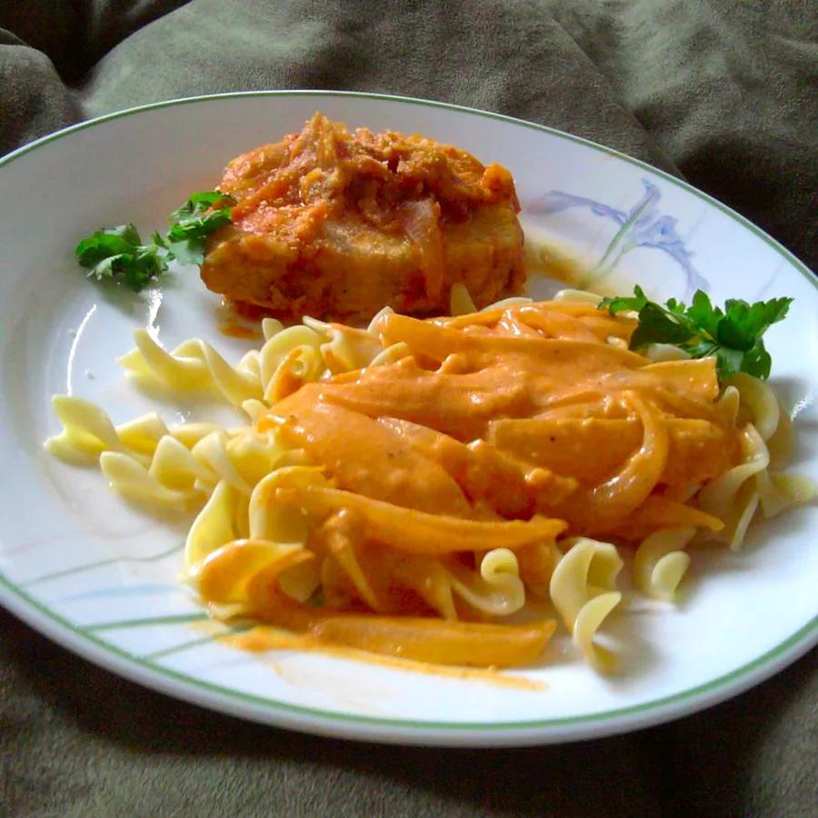 Hungarian-Style Pork Chops