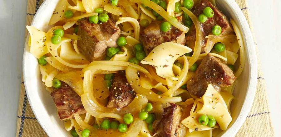 Beef and Noodles Dish