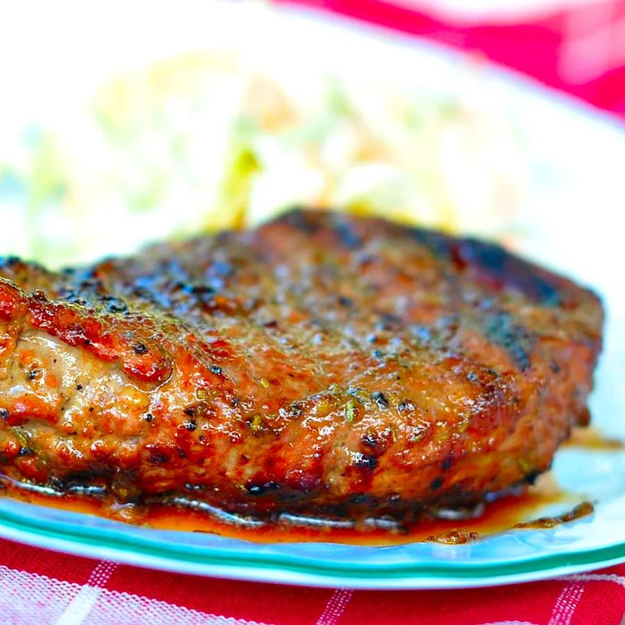 Grilled Delmonico Ribeye Steaks