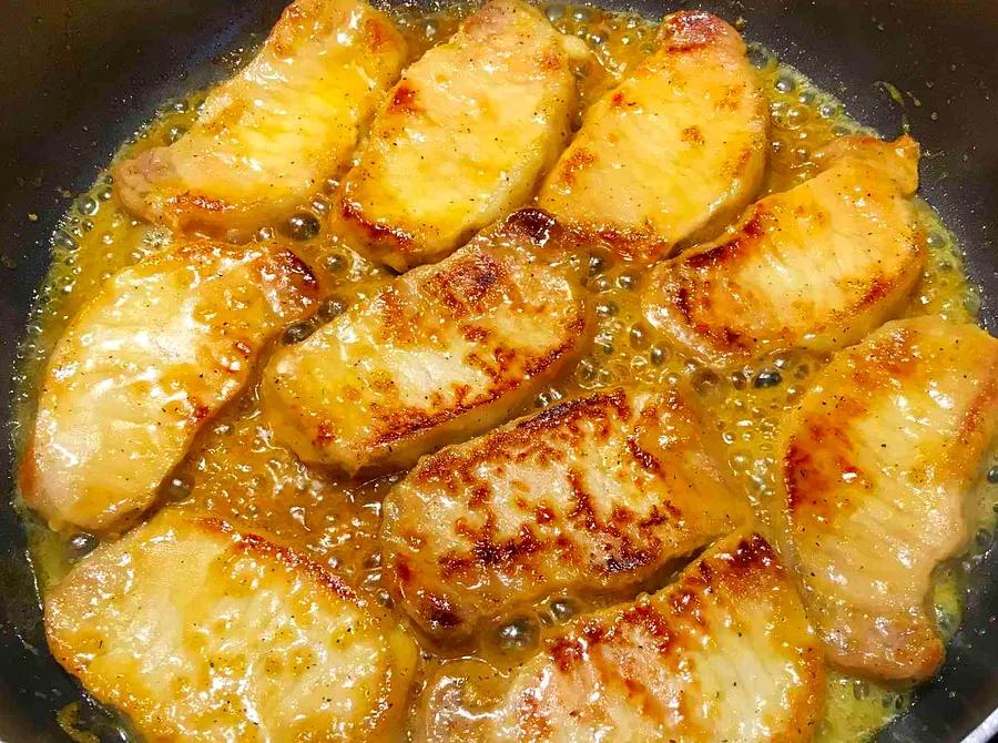 Sweet and Tangy Honey Mustard Pork Chops