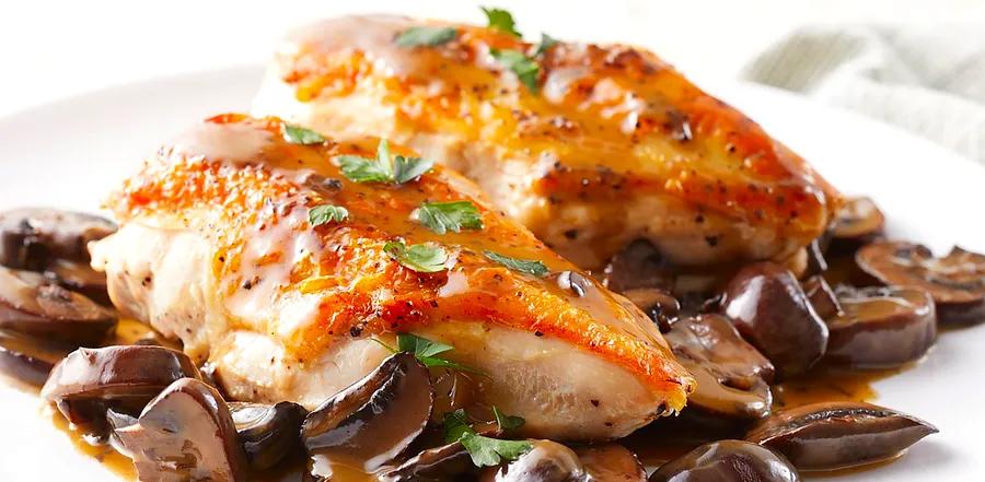 Chef John's Savory Chicken and Mushrooms