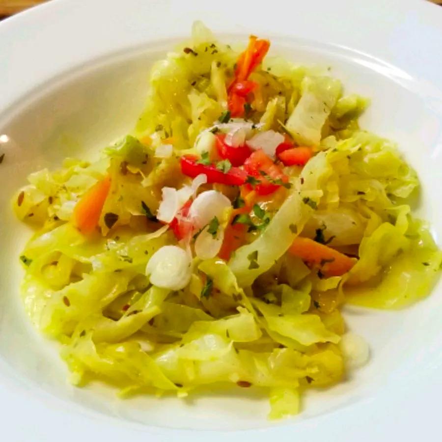 Cabbage and Coconut Curry