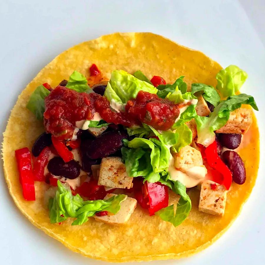 Vegetarian Tofu Tacos