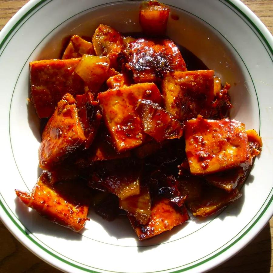 Maple-Glazed Tofu