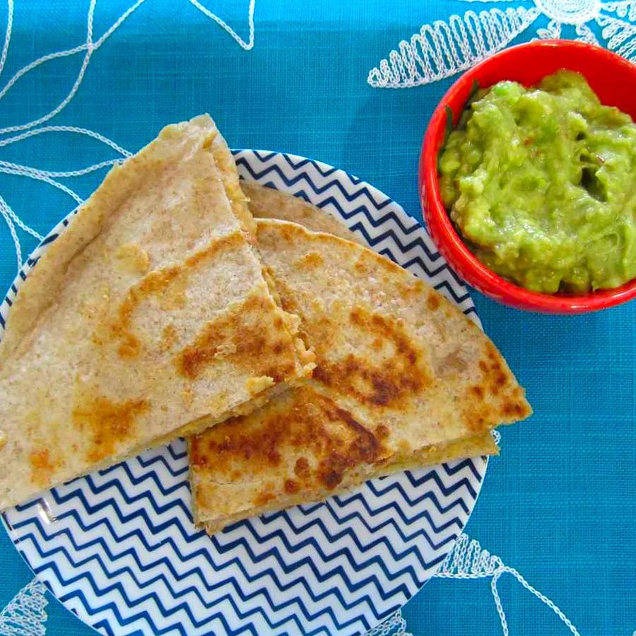 Vegan Black Bean Quesadillas: A tasty and nutritious plant-based twist on a classic Mexican favorite, packed with hearty black beans and seasoned with vibrant spices.