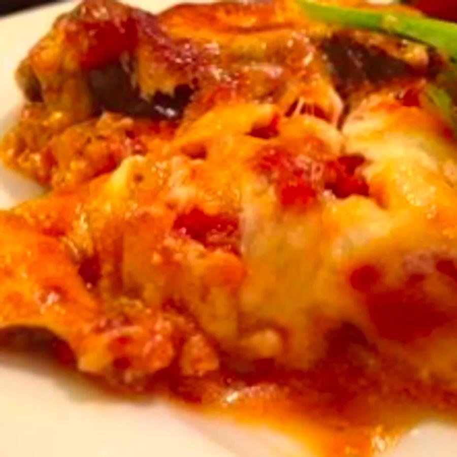 Eggplant and Goat Cheese Lasagna Delight