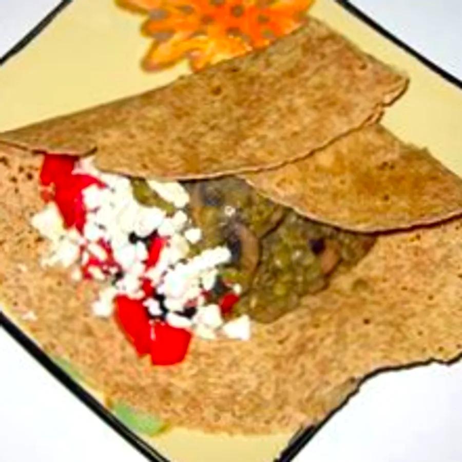 Simple Lentil and Feta Wraps