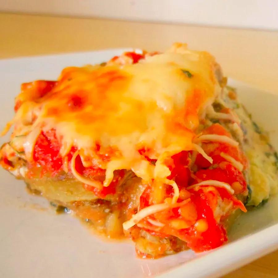 Eggplant Lasagna with Roasted Layers