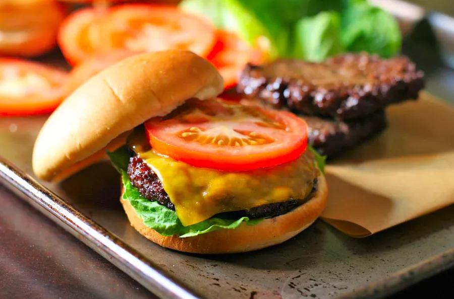 Air Fried Hamburgers