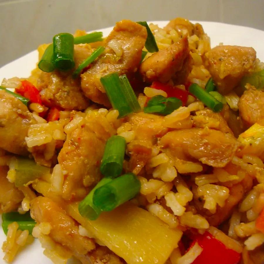 Chinese-Style Chicken Fried Rice