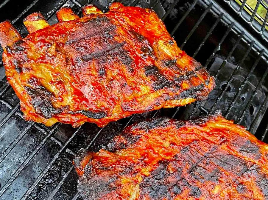 Southern Style Grilled BBQ Ribs