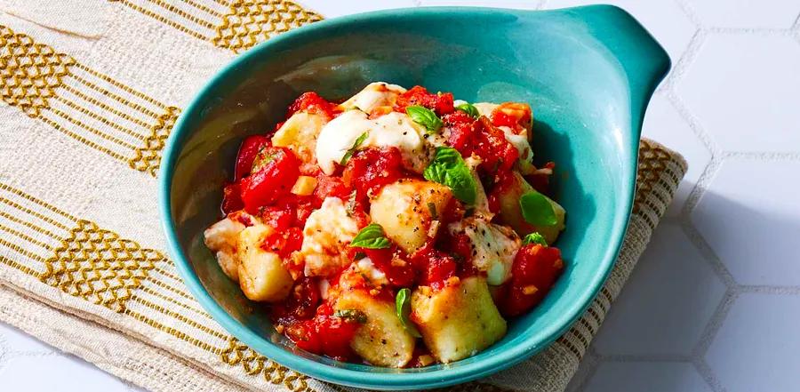 Homemade Ricotta Gnocchi Dish