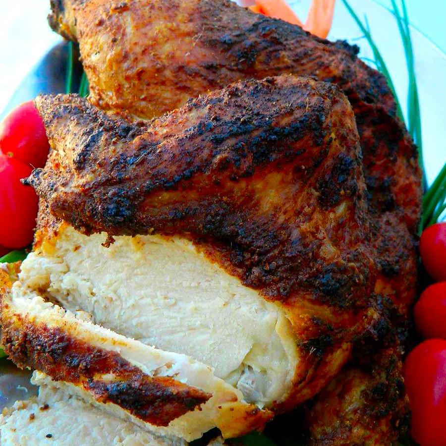 Bavarian-Style Crispy Roasted Chicken