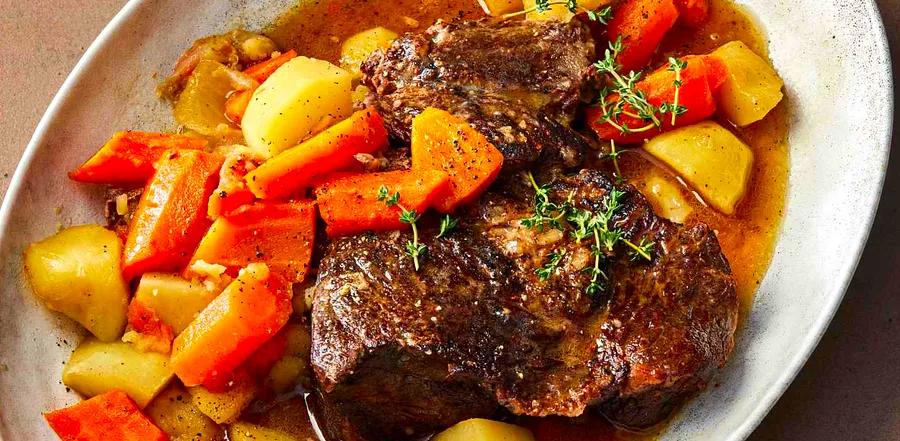 Simple and Quick Pressure Cooker Pot Roast