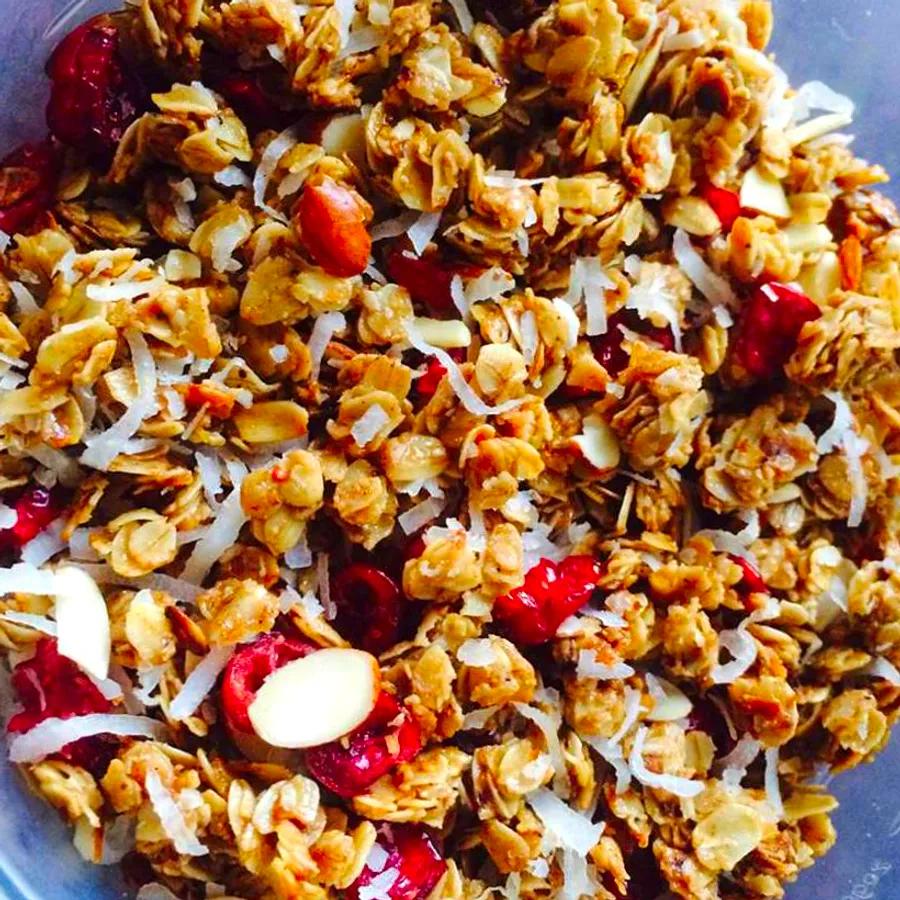 Stovetop-Cooked Granola