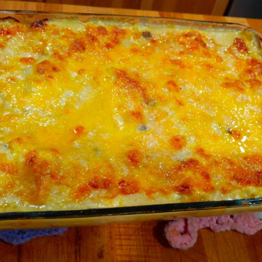 Crab and Shrimp Seafood Lasagna