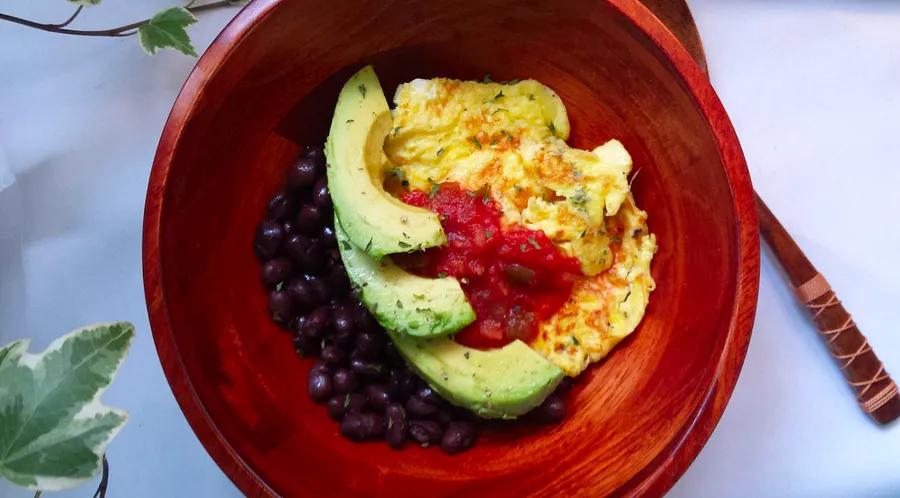 Hearty Black Bean Breakfast Bowl