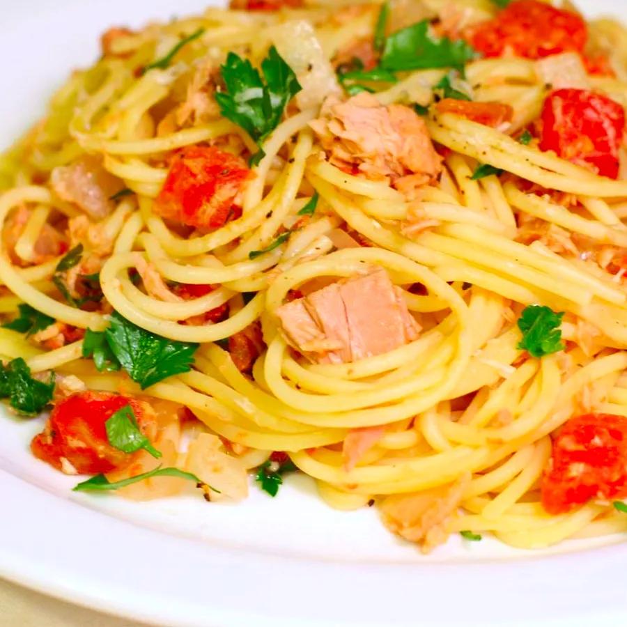 Tuna Pasta with Savory Sauce