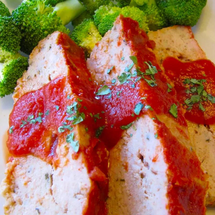 Turkey Meatloaf with Italian Twist