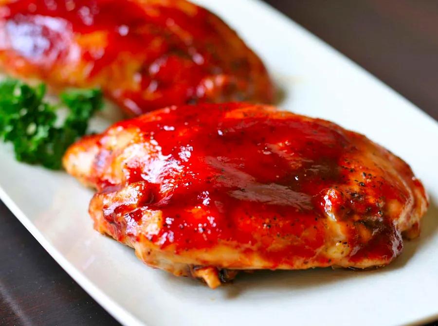 Oven-Baked BBQ Chicken Breasts