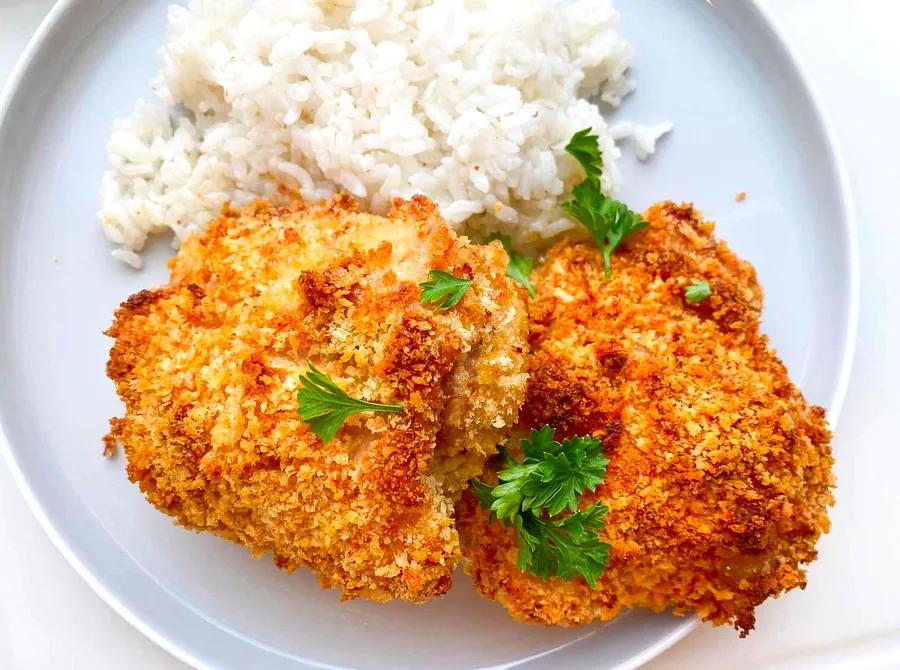 Crispy Baked Chicken Thighs