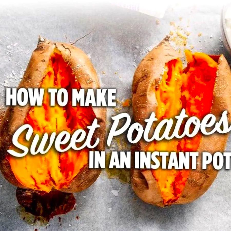 How to Quickly Prepare Sweet Potatoes in Your Instant Pot