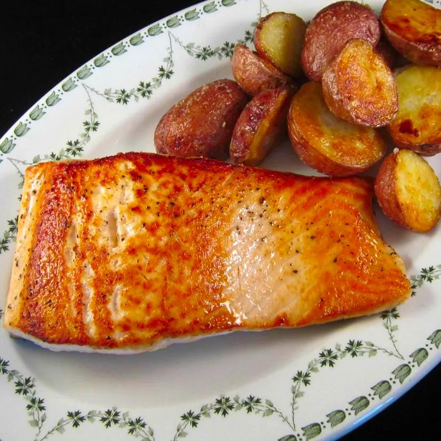 Seared Wild Salmon Fillets