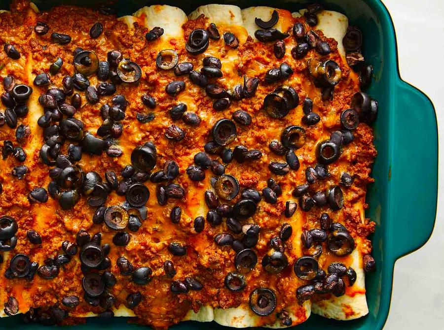 Mouthwatering Beef Enchiladas