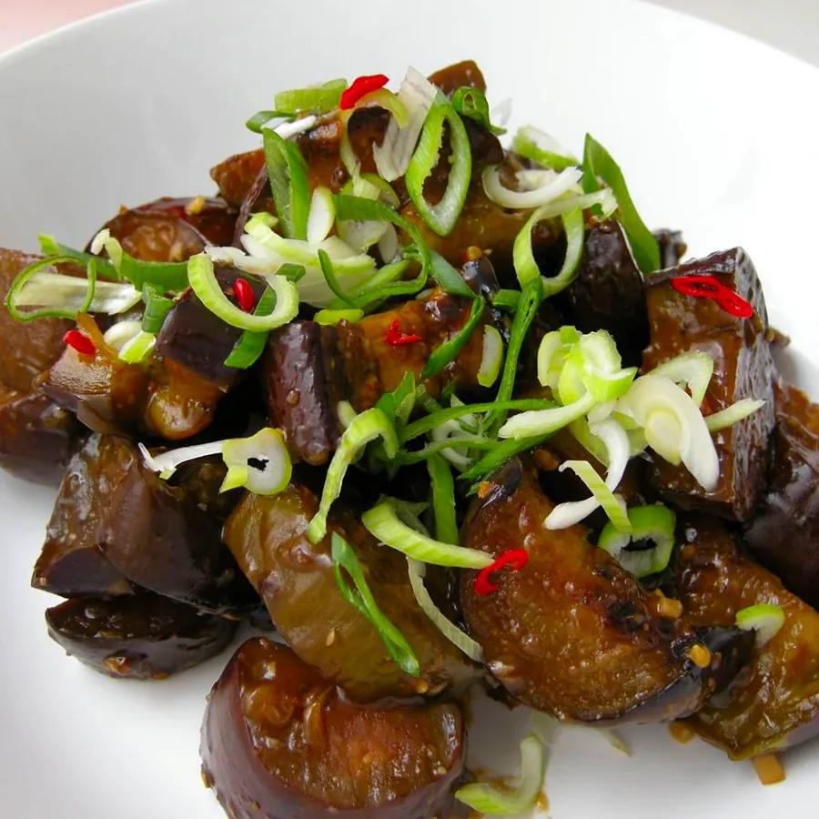 Garlic Sauce Chinese Eggplant