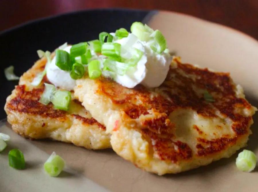 Cheesy Potato Cakes