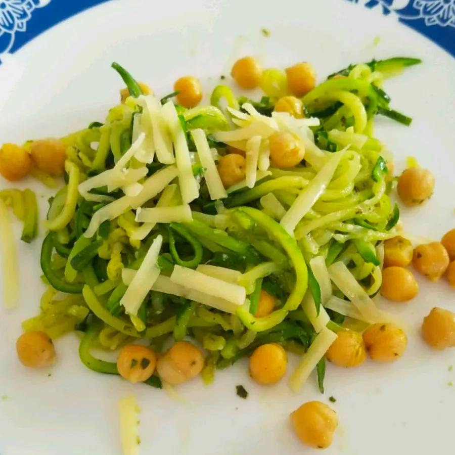 Pesto Zucchini Noodles