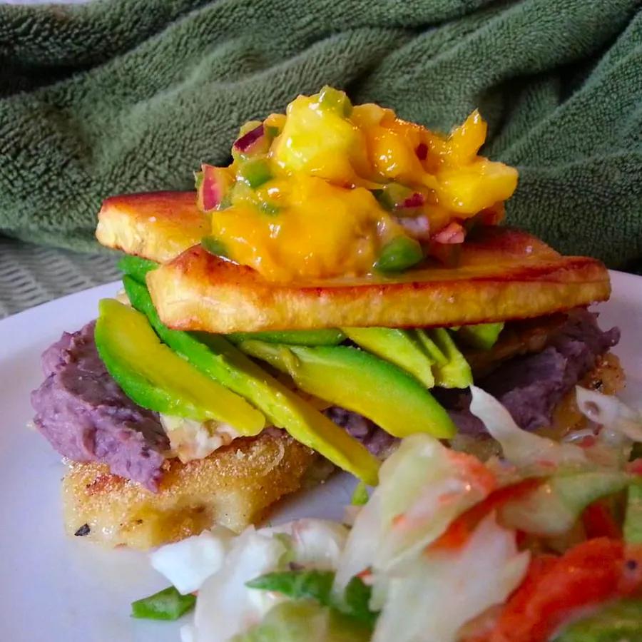 Polenta-Based Vegan Arepas