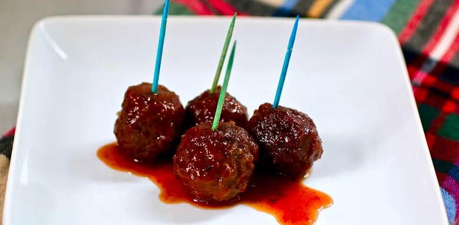 Grape Jelly Cocktail Meatballs