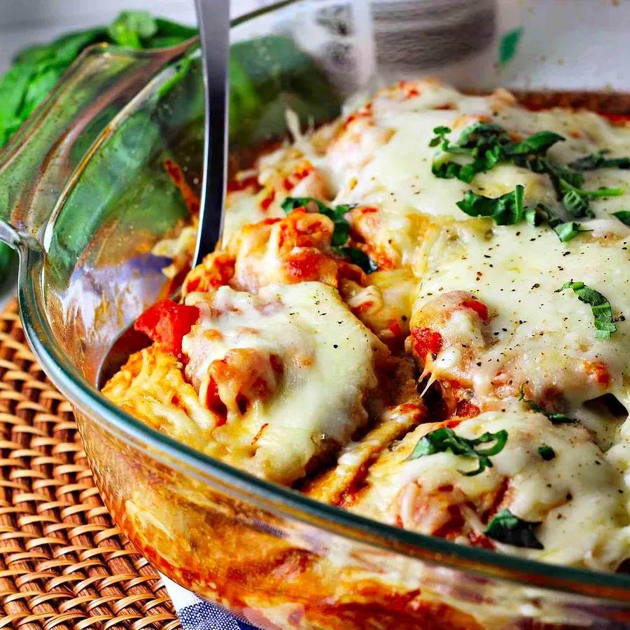 Oven-Baked Eggplant Parmesan