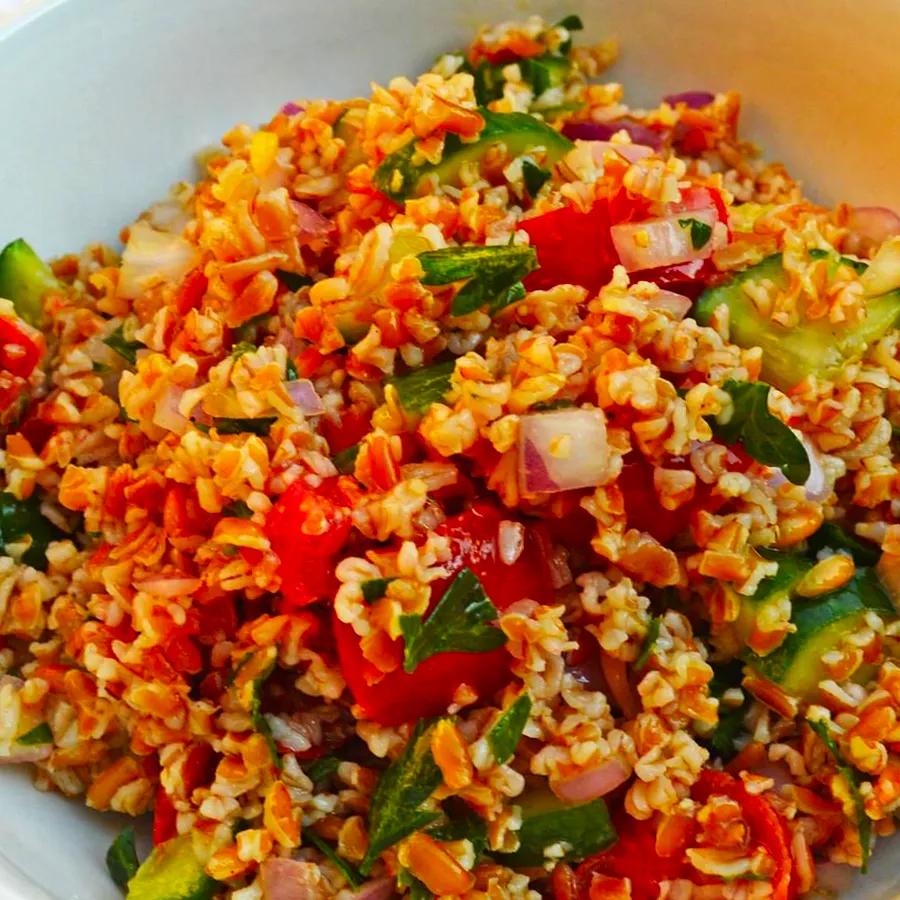 Cucumber Tabbouleh Salad