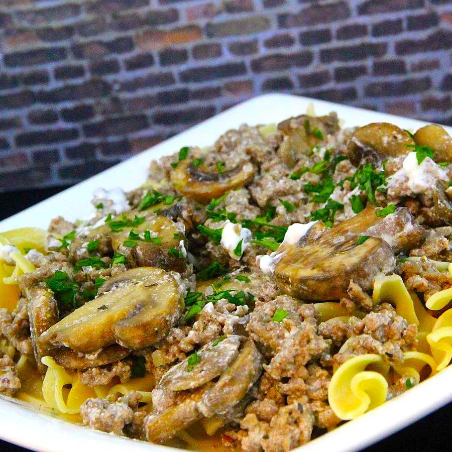 Classic Beef Stroganoff