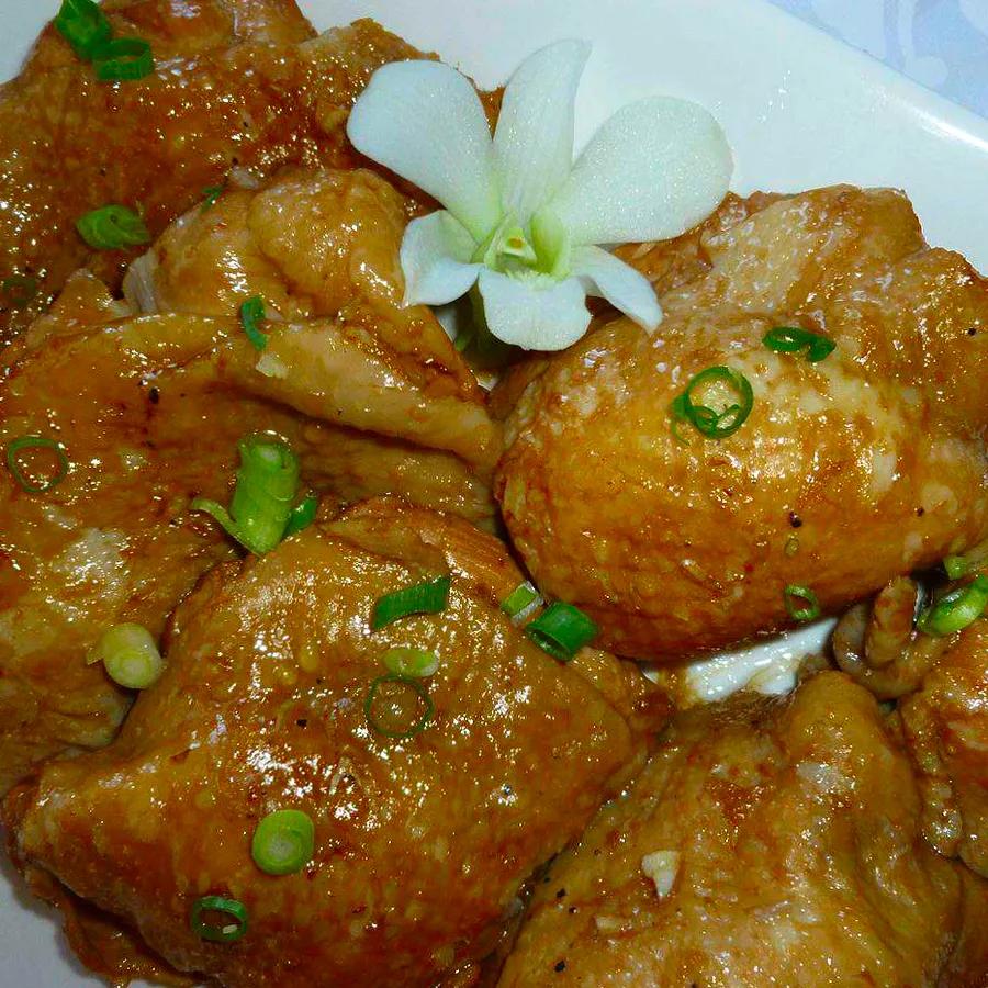 Adobo Chicken with Ginger