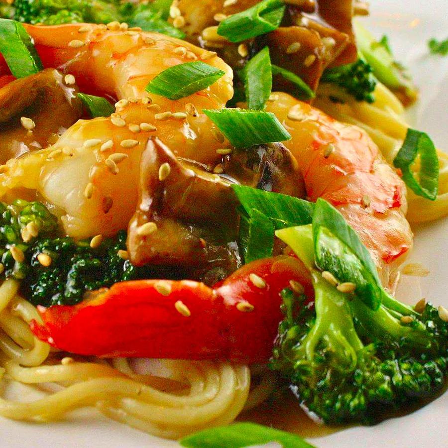 Garlic Shrimp and Broccoli Stir-Fry