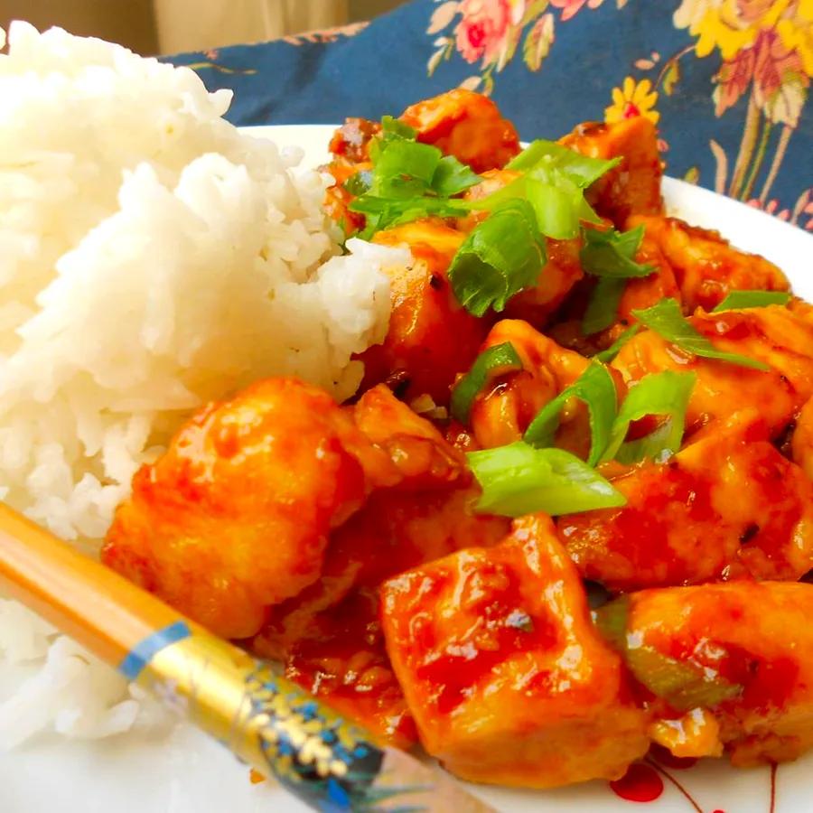 Quick Szechuan Chicken in Ten Minutes